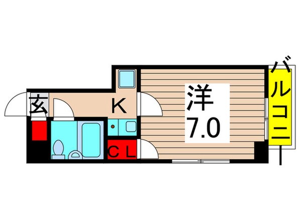 エステート亀有の物件間取画像